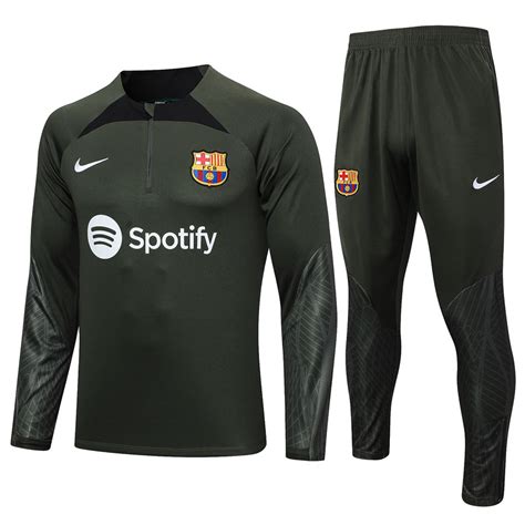 barcelona tracksuits green